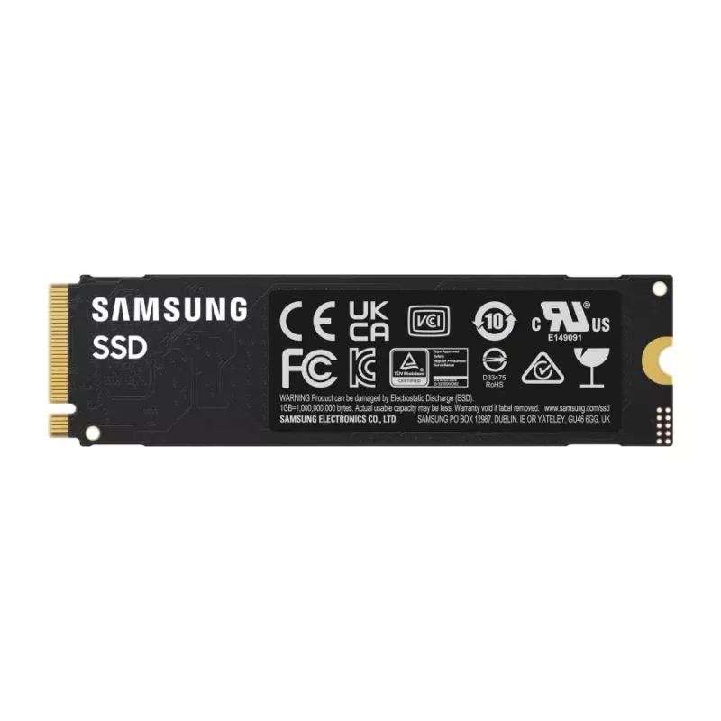 Samsung 990 EVO Plus 4TB M.2 PCIe 4.0 NVMe SSD, 7150 MB/s Read, 6900 MB/s Write, 1.35M IOPS, Black
