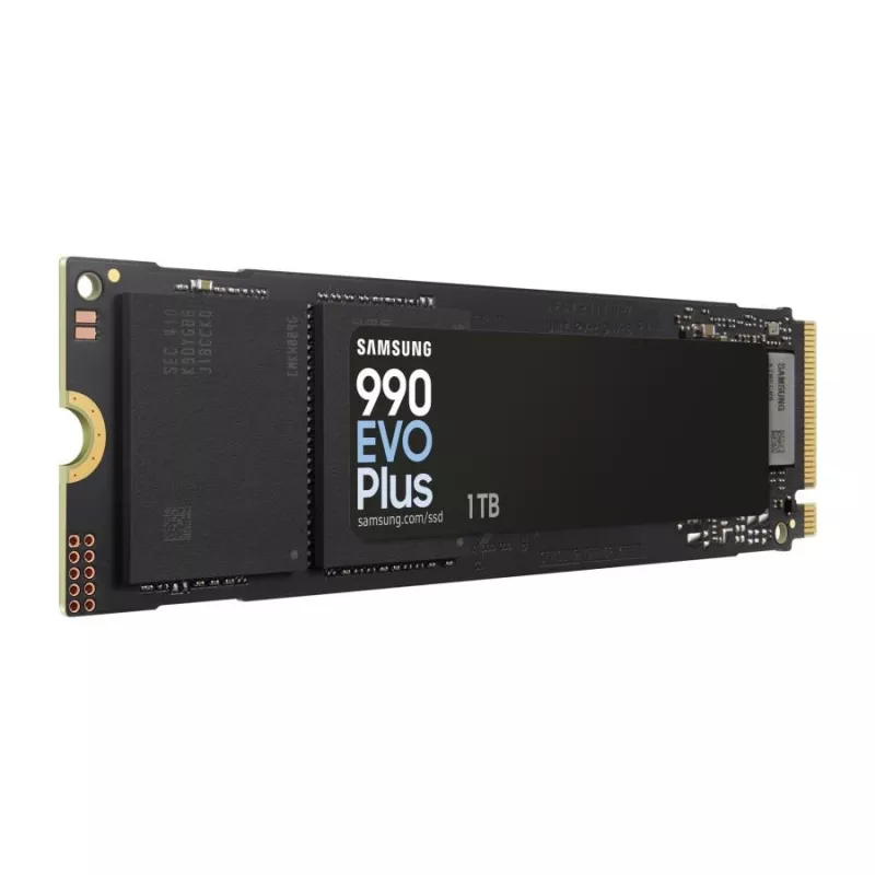 Samsung 990 EVO Plus SSD 1 TB M.2 PCIe 4.0 7150 MB/s 1350000 IOPS Black