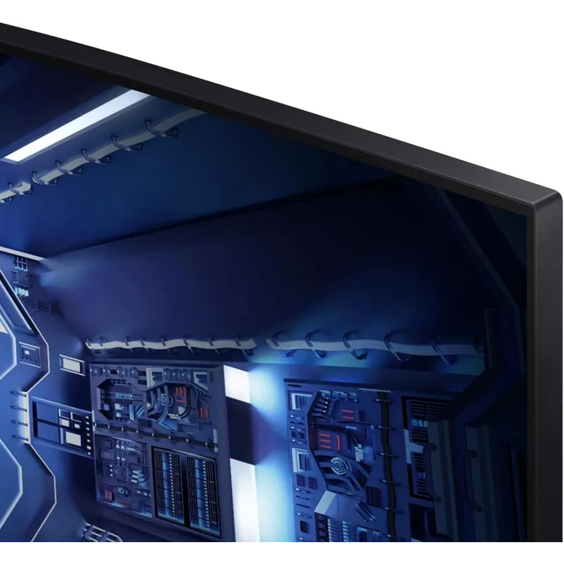 Samsung C34G55TWWP 34-Inch Curved WQHD Monitor, 165Hz, 1ms, VA Panel, AMD FreeSync Premium