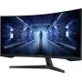 Samsung C34G55TWWP 34-Inch Curved WQHD Monitor, 165Hz, 1ms, VA Panel, AMD FreeSync Premium