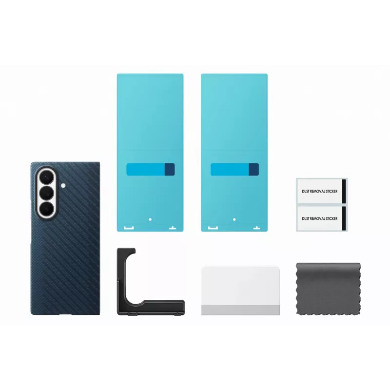 Samsung Carbon Magnet Case for Galaxy Fold 8 Ultra, Navy