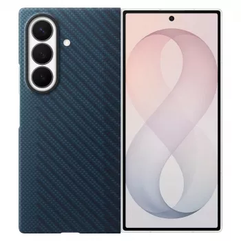 Samsung Carbon Magnet Case for Galaxy Fold 8 Ultra, Navy