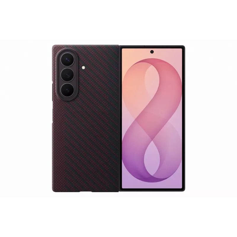 Samsung Carbon Magnet Case for Galaxy Z Fold 8 Ultra - Red (EF-KF976SREGWW)
