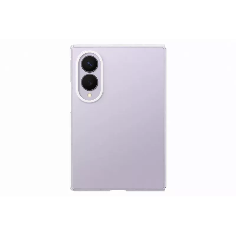 Samsung Clear Case for Galaxy Z Fold8 Transparent Polycarbonate Back Cover with Wireless Charging Support (EF-QF971CTEGWW)
