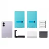 Samsung Clear Case for Galaxy Z Fold8 Transparent Polycarbonate Back Cover with Wireless Charging Support (EF-QF971CTEGWW)