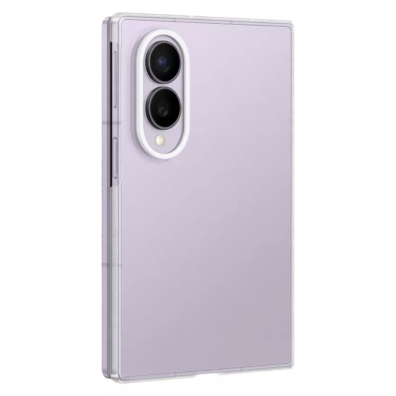 Samsung Clear Case for Galaxy Z Fold8 Transparent Polycarbonate Back Cover with Wireless Charging Support (EF-QF971CTEGWW)