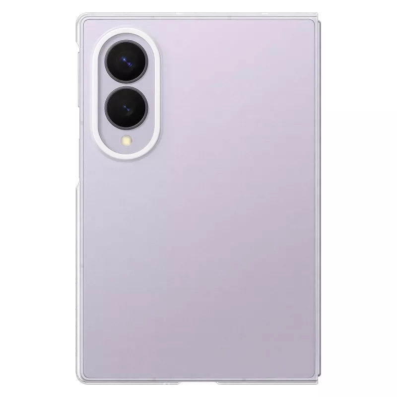 Samsung Clear Case for Galaxy Z Fold8 Transparent Polycarbonate Back Cover with Wireless Charging Support (EF-QF971CTEGWW)