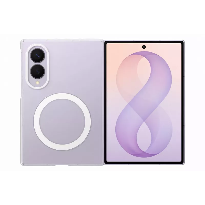 Samsung Clear Magnet Case for Galaxy Z Fold5, Transparent