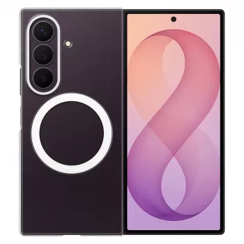Samsung Clear Magnet Case for Galaxy Z Fold8 Ultra, Transparent