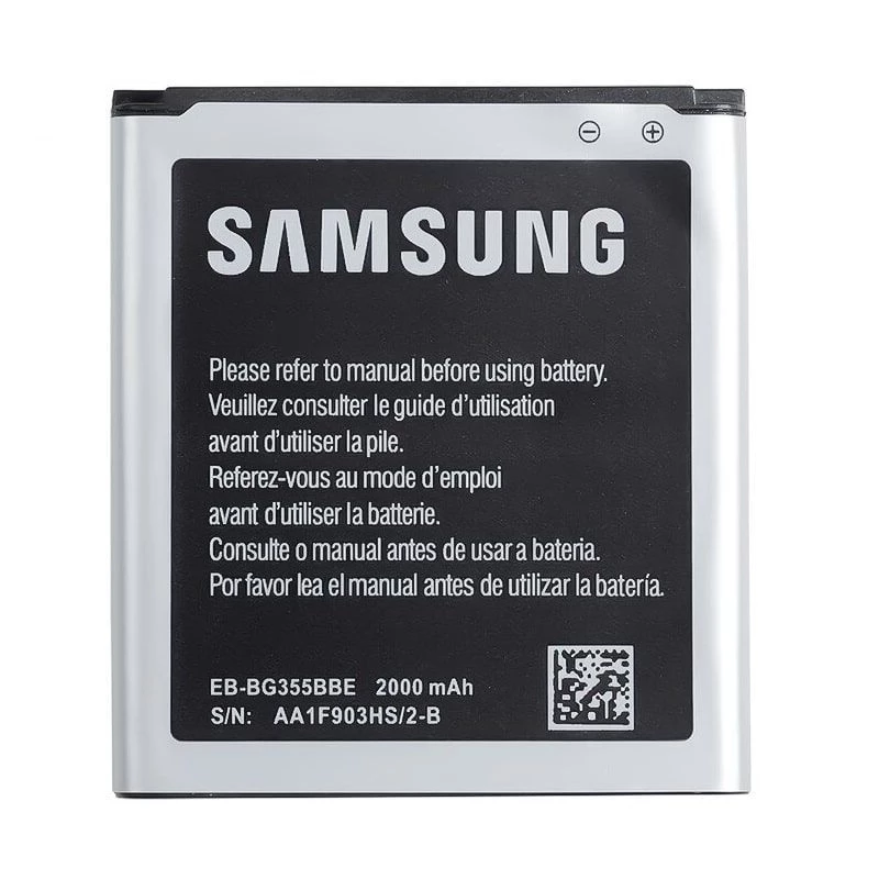 Samsung EB-BG355BBE 2000mAh Galaxy Core 2 G355 Bulk Replacement Battery