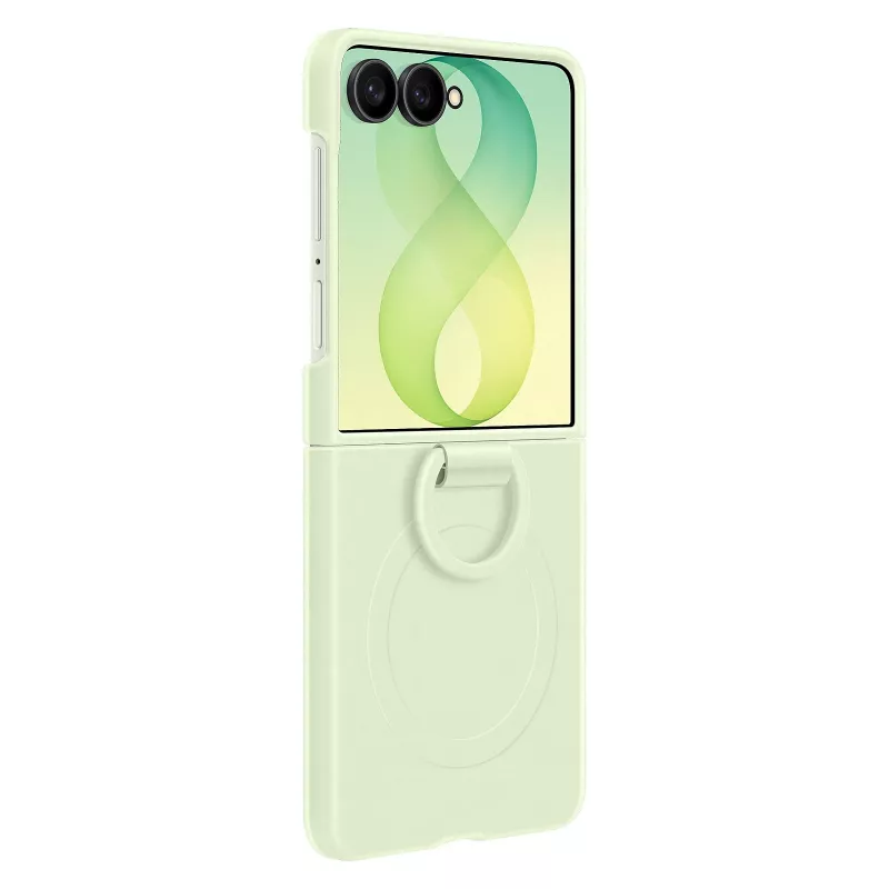 Samsung EF-EF776CGEGWW Silicone Ring Magnet Cover for Galaxy Z Flip8, Green
