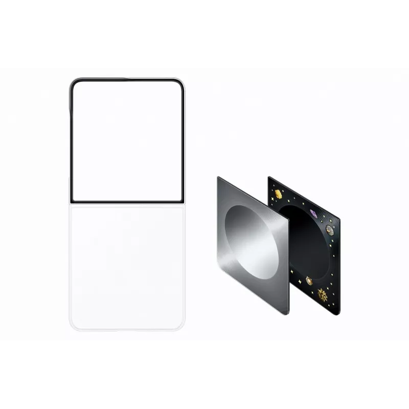 Samsung EF-FF776CJEGWW FlipSuit Magnet Case for Galaxy Flip8 - Gray