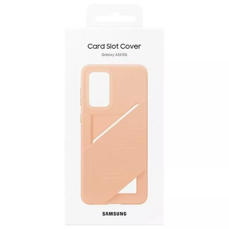 Samsung EF-OA336TPEGWW Card Slot Cover for Galaxy A33 5G, Peach