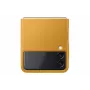 Samsung EF-VF711LYEGWW Genuine Leather Back Cover for Samsung Galaxy Z Flip3 5G - Black