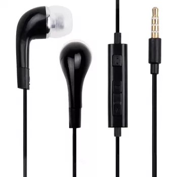 Samsung EHS64AVFBE In-Ear Headset with Volume Control, 3.5mm Jack, Black