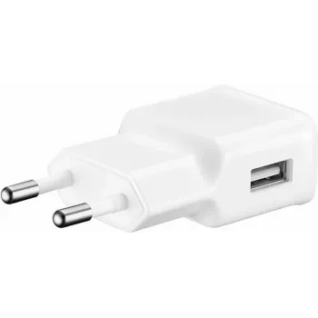 Samsung EP-TA200EWE + EP-DR140 15W Adaptive Fast Charging Wall Charger with Micro-USB Cable, White