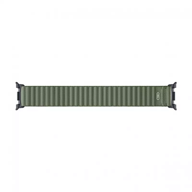 Samsung Fabric Band (M/L) for Galaxy Watch9 & Watch8 - Olive Woven Nylon Smartwatch Strap