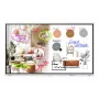 Samsung Flip WM85FX 85 inch Interactive UHD Display with Touchscreen