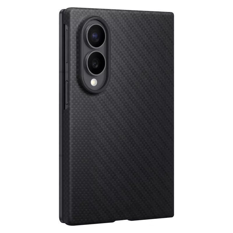 Samsung Galaxy Fold8 Carbon Magnet Standing Cover with S Pen Slot & Kickstand – Black (EF-KF971SBEGWW)