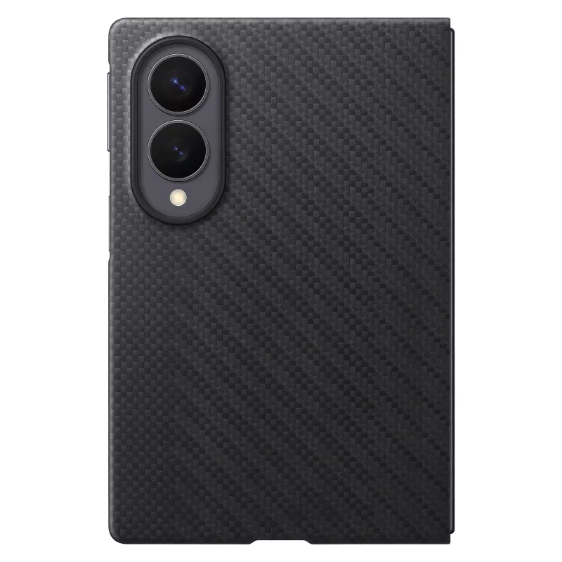 Samsung Galaxy Fold8 Carbon Magnet Standing Cover with S Pen Slot & Kickstand – Black (EF-KF971SBEGWW)