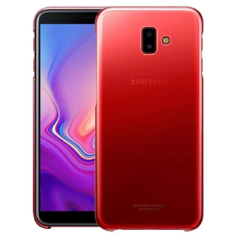 Samsung Galaxy J6+ Gradation Cover EF-AJ610CREGWW Red