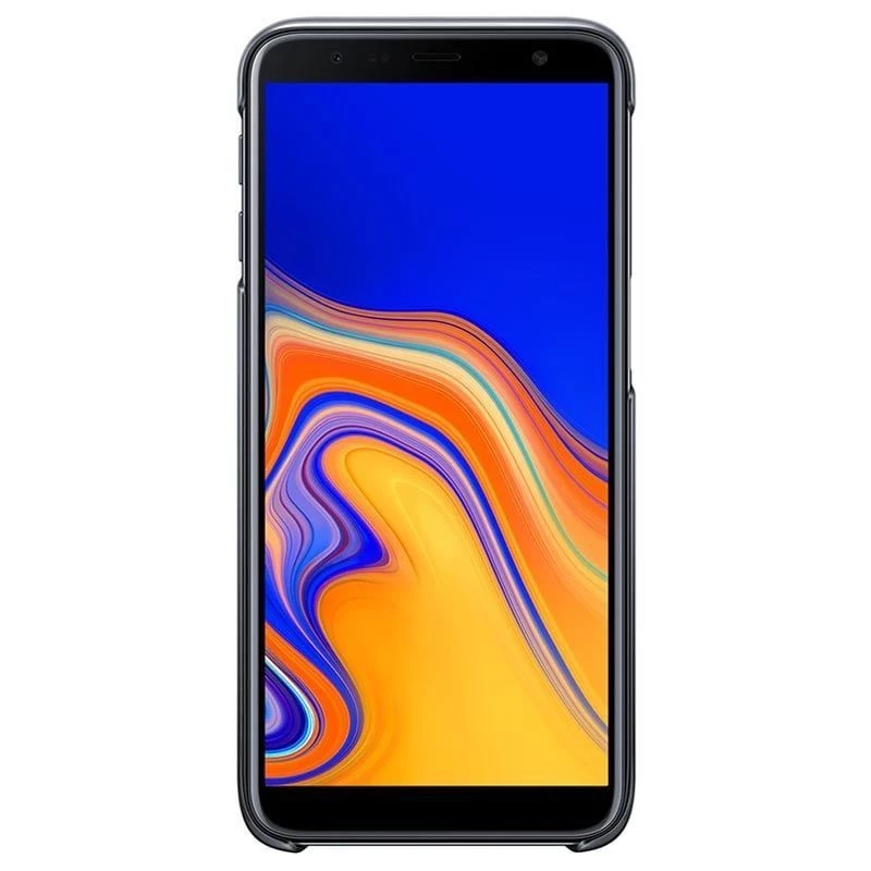 Samsung Galaxy J6 Plus Gradation Cover EF-AJ610CBEGWW Black
