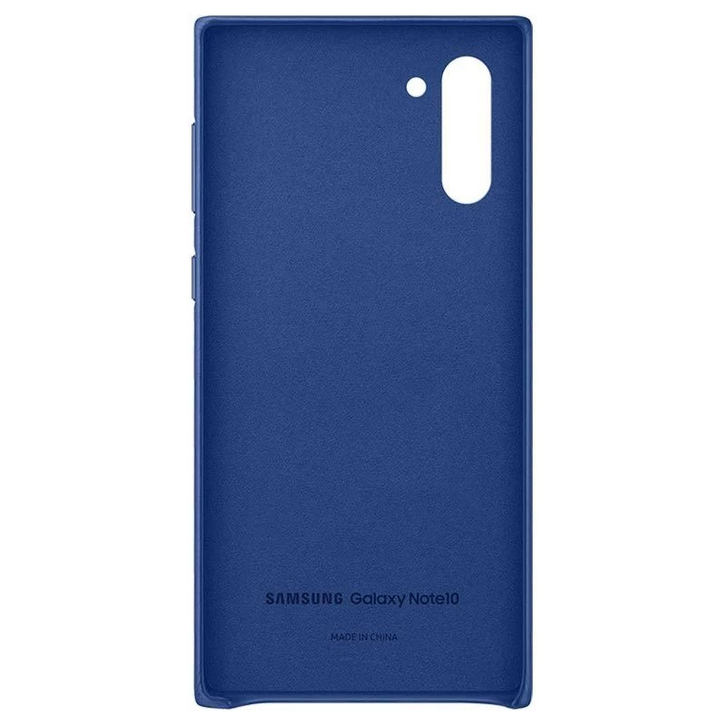 Samsung Galaxy Note 10 Leather Cover Blue
