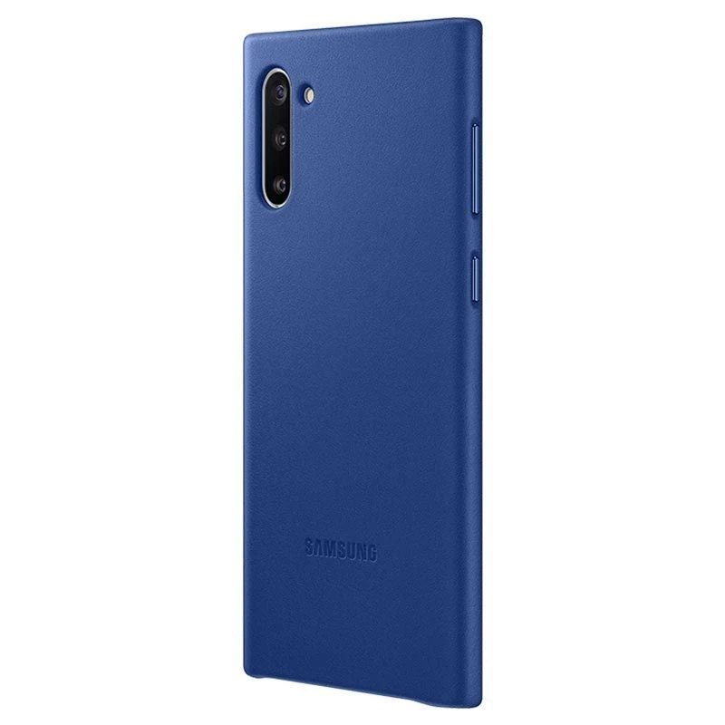 Samsung Galaxy Note 10 Leather Cover Blue