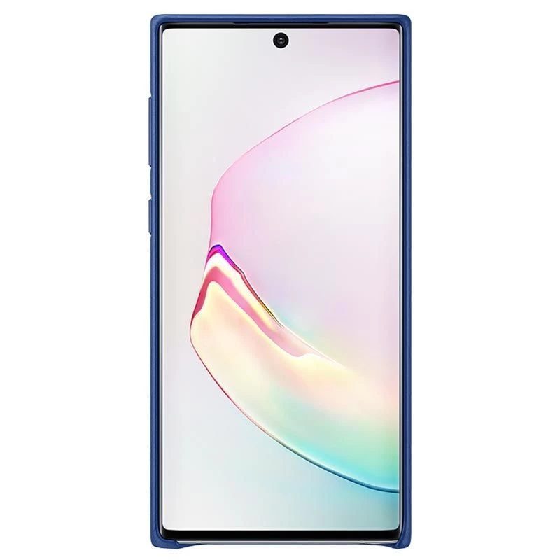 Samsung Galaxy Note 10 Leather Cover Blue