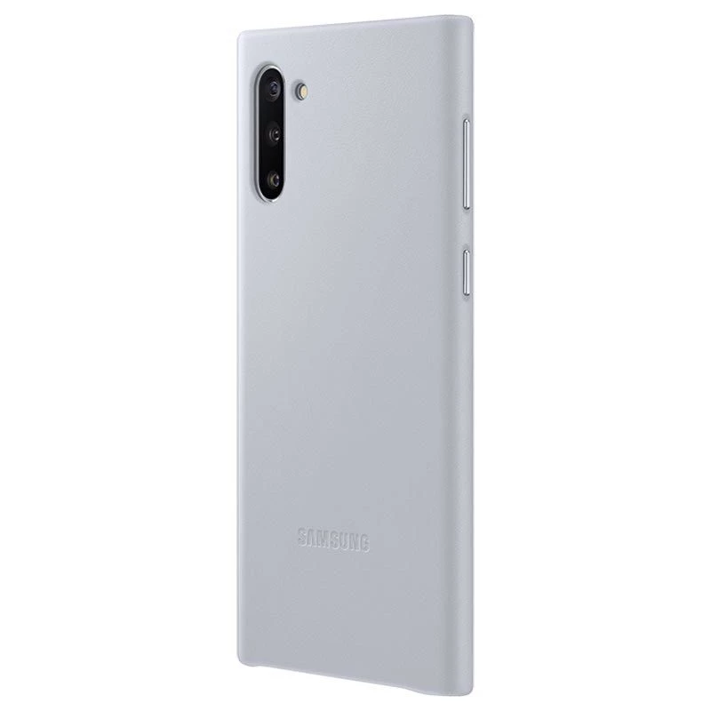 Samsung Galaxy Note 10 Leather Cover Gray