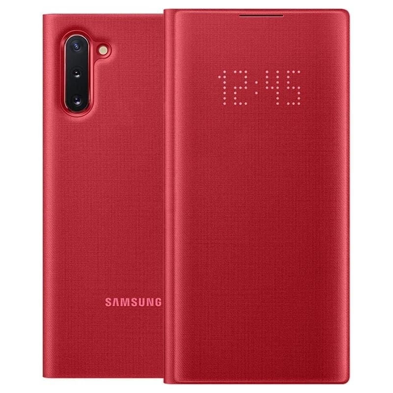 Samsung Galaxy Note 10 LED View Cover Red