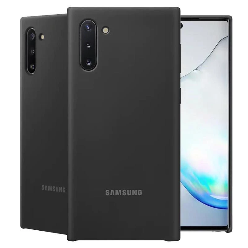 Samsung Galaxy Note 10 Silicone Cover Black