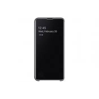 Samsung Galaxy S10+ Clear View Cover EF-ZG975CBEGW Black