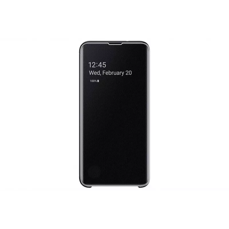 Samsung Galaxy S10+ Clear View Cover EF-ZG975CBEGW Black