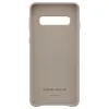 Samsung Galaxy S10 Leather Cover EF-VG973LJEGWW Gray