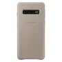 Samsung Galaxy S10 Leather Cover EF-VG973LJEGWW Gray