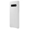 Samsung Galaxy S10 Leather Cover White