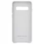 Samsung Galaxy S10 Leather Cover White
