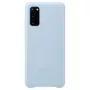 Samsung Galaxy S20 Leather Cover Case Blue