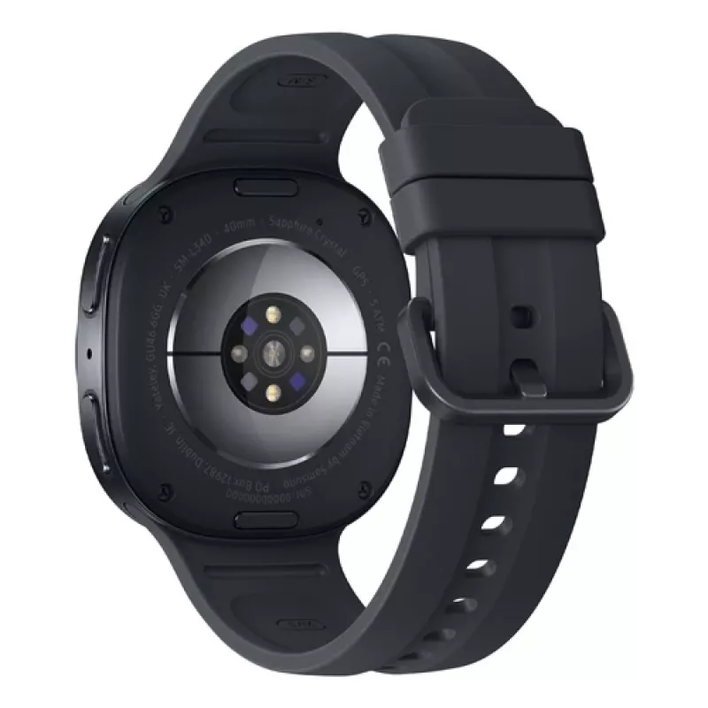 Samsung Galaxy Watch9 LTE 40mm Graphite Smartwatch with Sport Band S/M, GPS, Bluetooth, Wi-Fi