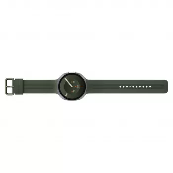 Samsung Galaxy Watch9 LTE 44 mm Silver Smartwatch with Olive Sport Band M/L
