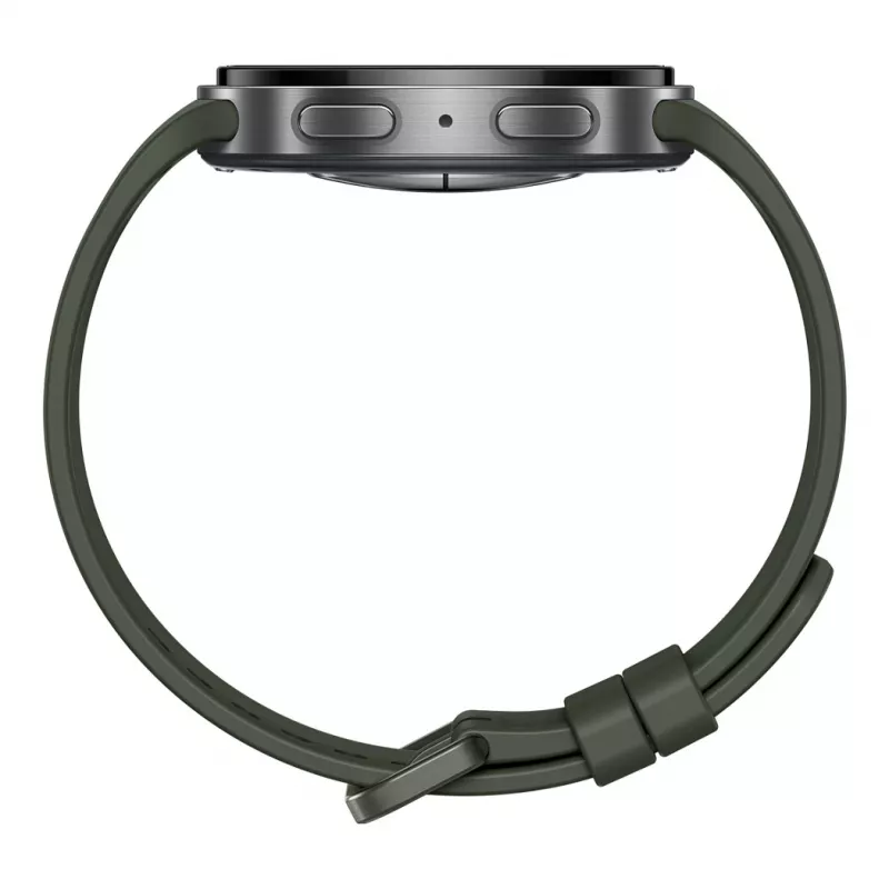 Samsung Galaxy Watch9 LTE 44 mm Silver Smartwatch with Olive Sport Band M/L