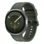 Samsung Galaxy Watch9 LTE 44 mm Silver Smartwatch with Olive Sport Band M/L
