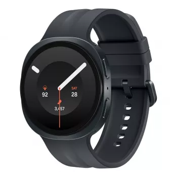 Samsung Galaxy Watch9 LTE Smartwatch 44mm Graphite & Black Sport Band M/L Super AMOLED Display