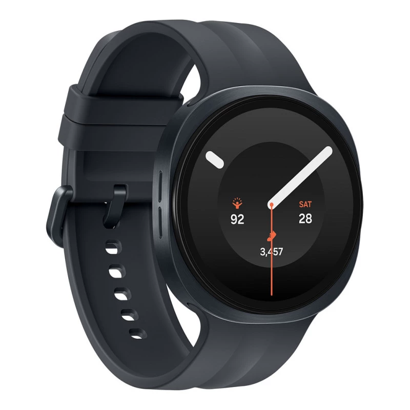 Samsung Galaxy Watch9 LTE Smartwatch 44mm Graphite & Black Sport Band M/L Super AMOLED Display