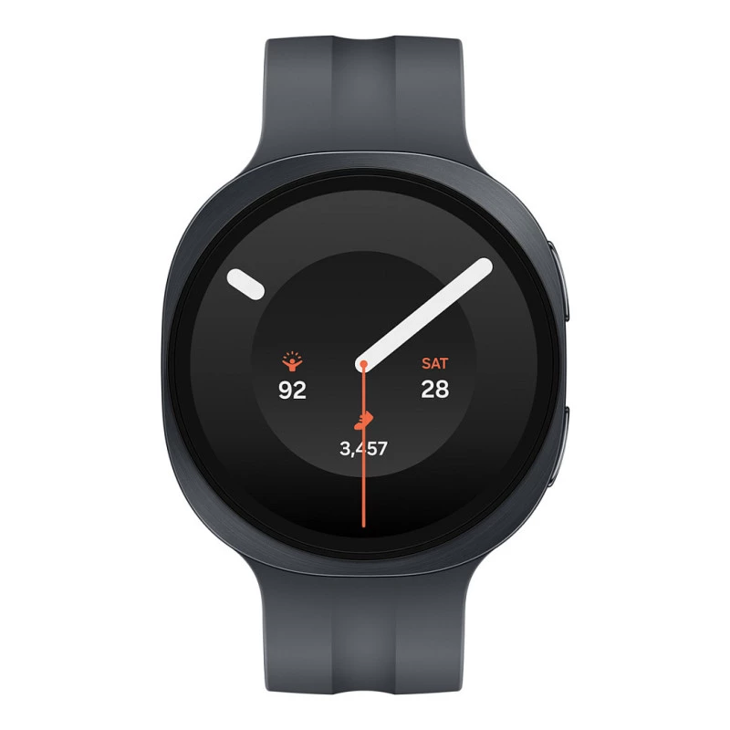Samsung Galaxy Watch9 LTE Smartwatch 44mm Graphite & Black Sport Band M/L Super AMOLED Display