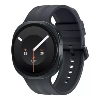 Samsung Galaxy Watch9 LTE Smartwatch 44mm Graphite & Black Sport Band M/L Super AMOLED Display