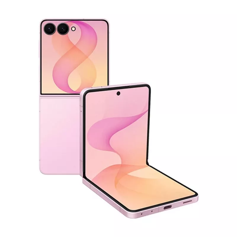 Samsung Galaxy Z Flip8 5G Dual SIM 12GB RAM 512GB Lavender/Pink Foldable Smartphone