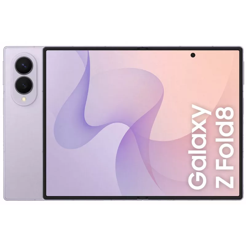 Samsung Galaxy Z Fold8 5G Smartphone - 7.6 Inch Foldable OLED, 16GB RAM, 1TB Storage, Dual SIM, 4800mAh, Lavender