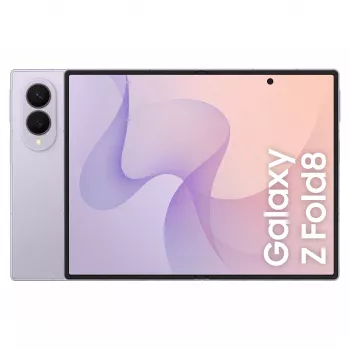 Samsung Galaxy Z Fold8 5G Smartphone - 7.6 Inch Foldable OLED, 16GB RAM, 1TB Storage, Dual SIM, 4800mAh, Lavender